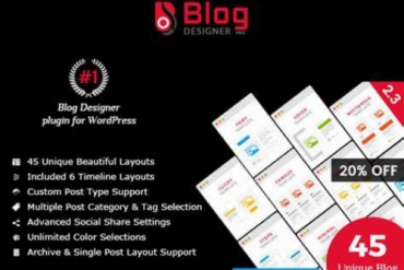 Blog Designer PRO for WordPress 3.1