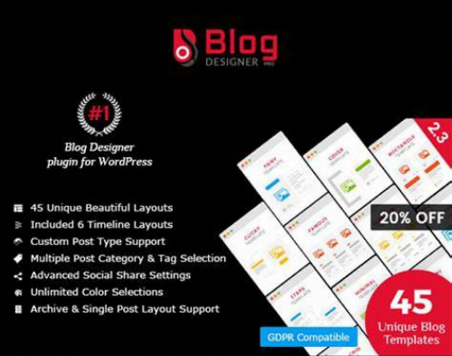 Blog Designer PRO for WordPress 3.1