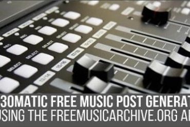 Mp3omatic v1.1.2 – Free Music Automatic Post Generator Plugin for WordPress